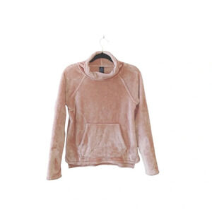 C9 by Champion Blush Pink Cowl Neck Sherpa Sweatshirt Xsmall Women’s